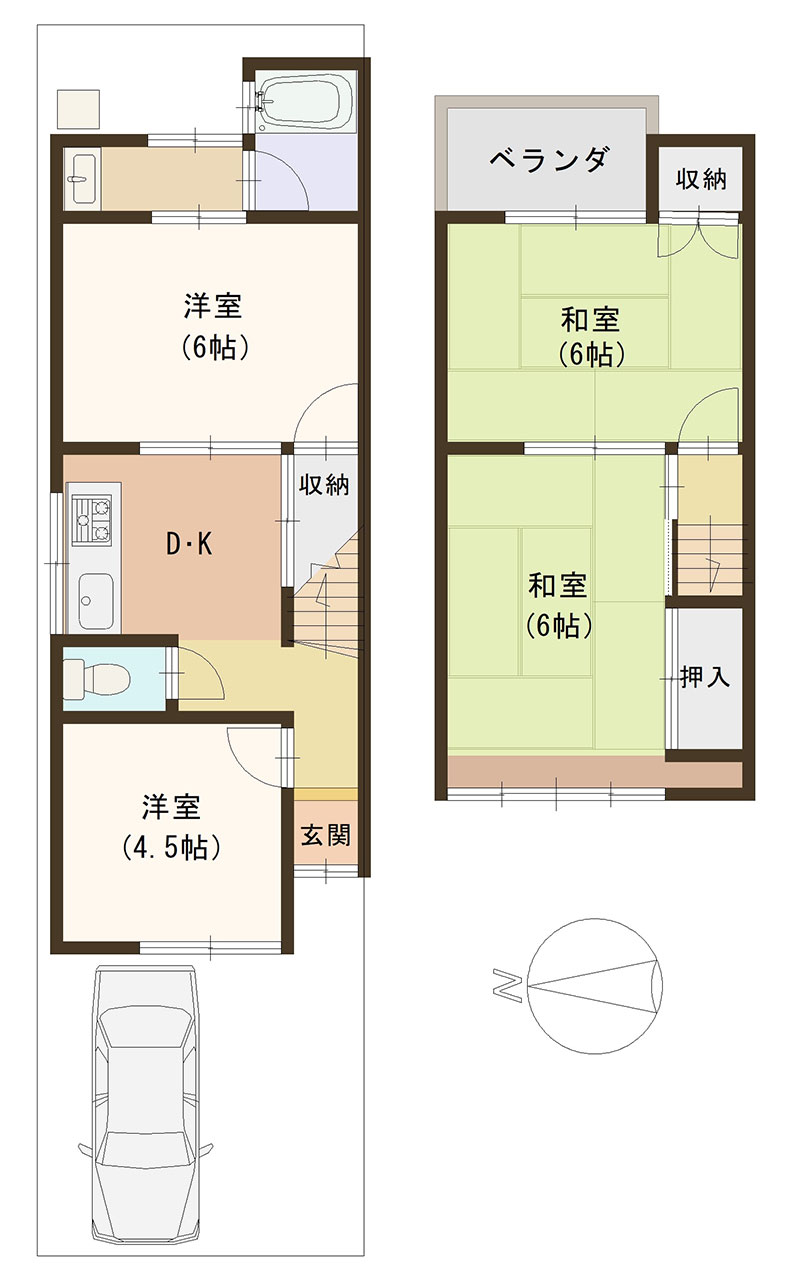 売土地